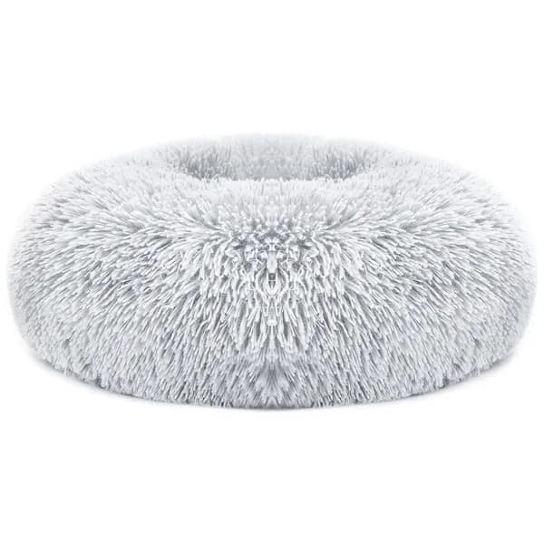 Pet Dog Bed Soft Warm Fleece Puppy Cat Bed Dog Cozy Nest Sofa Bed Cushion L Size